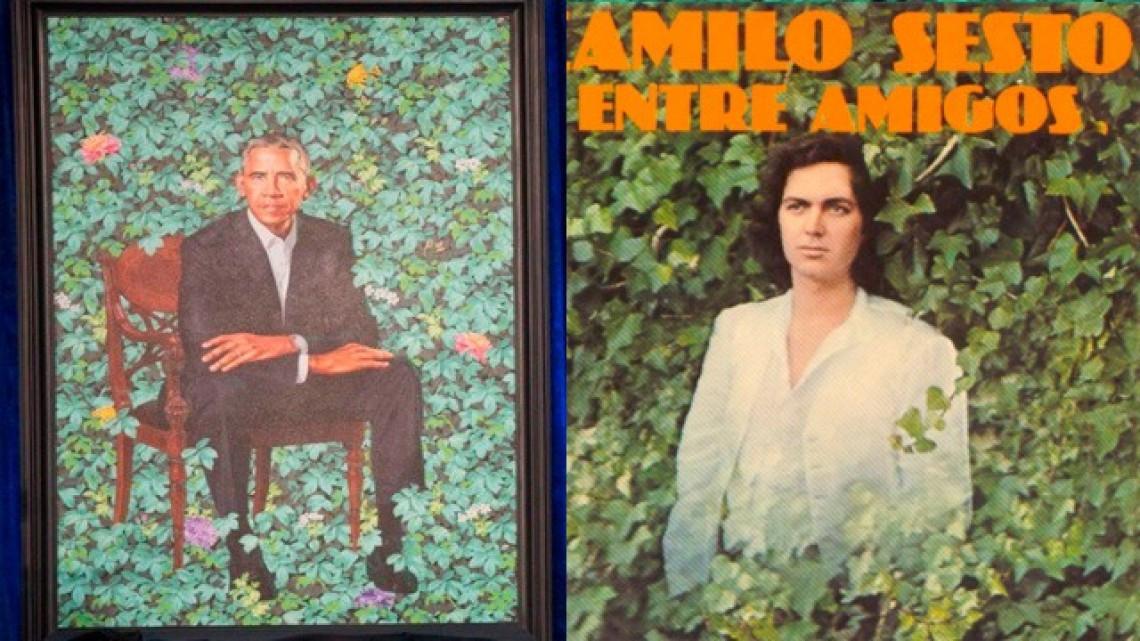 Retrato de Obama se convierte en meme