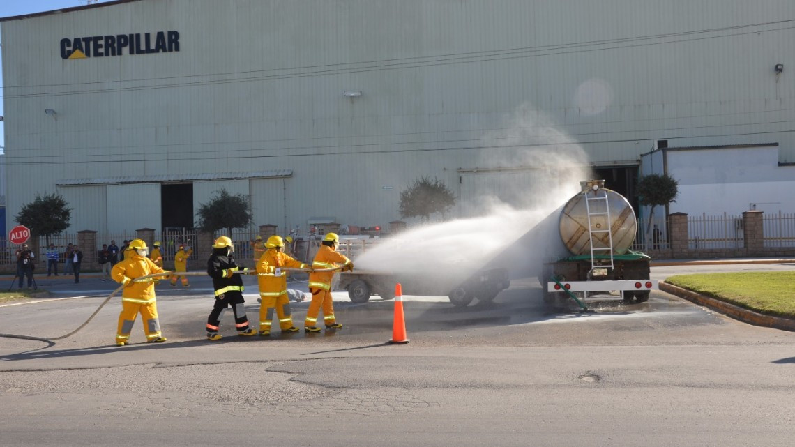 Miden respuesta de empleados y autoridades en simulacro de Campir