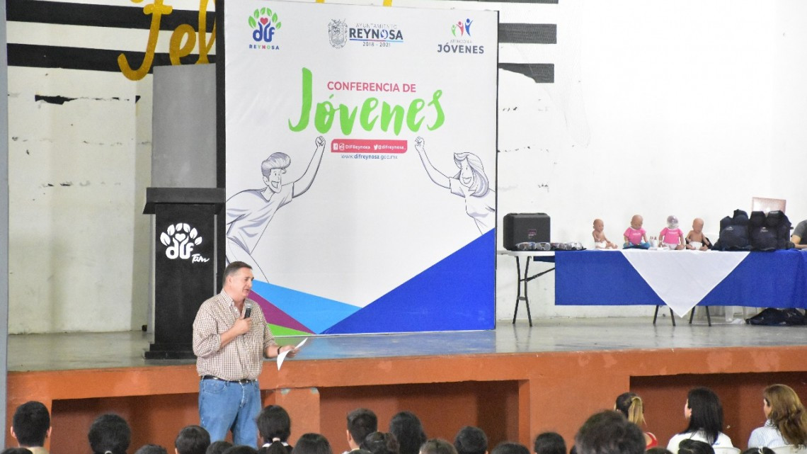 DIF Reynosa lleva prevención y valores a jóvenes