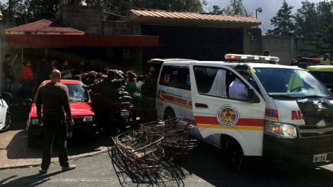 Se eleva a 22 los muertos tras incendio en casa hogar en Guatemala