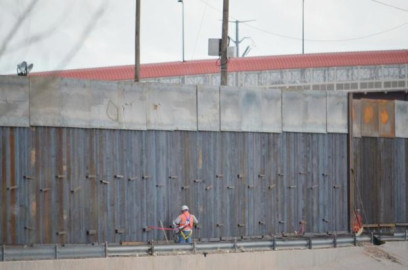 Elevan vigilancia en la frontera por visita de Trump