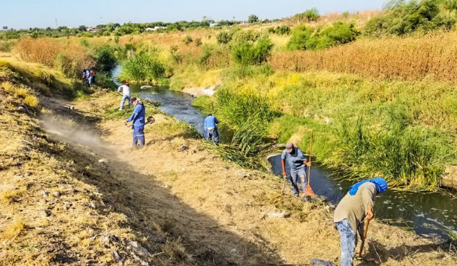 Sanean arroyo de la Francisco Villa