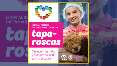 Promueve recolección de tapa-roscas para quimioterapias