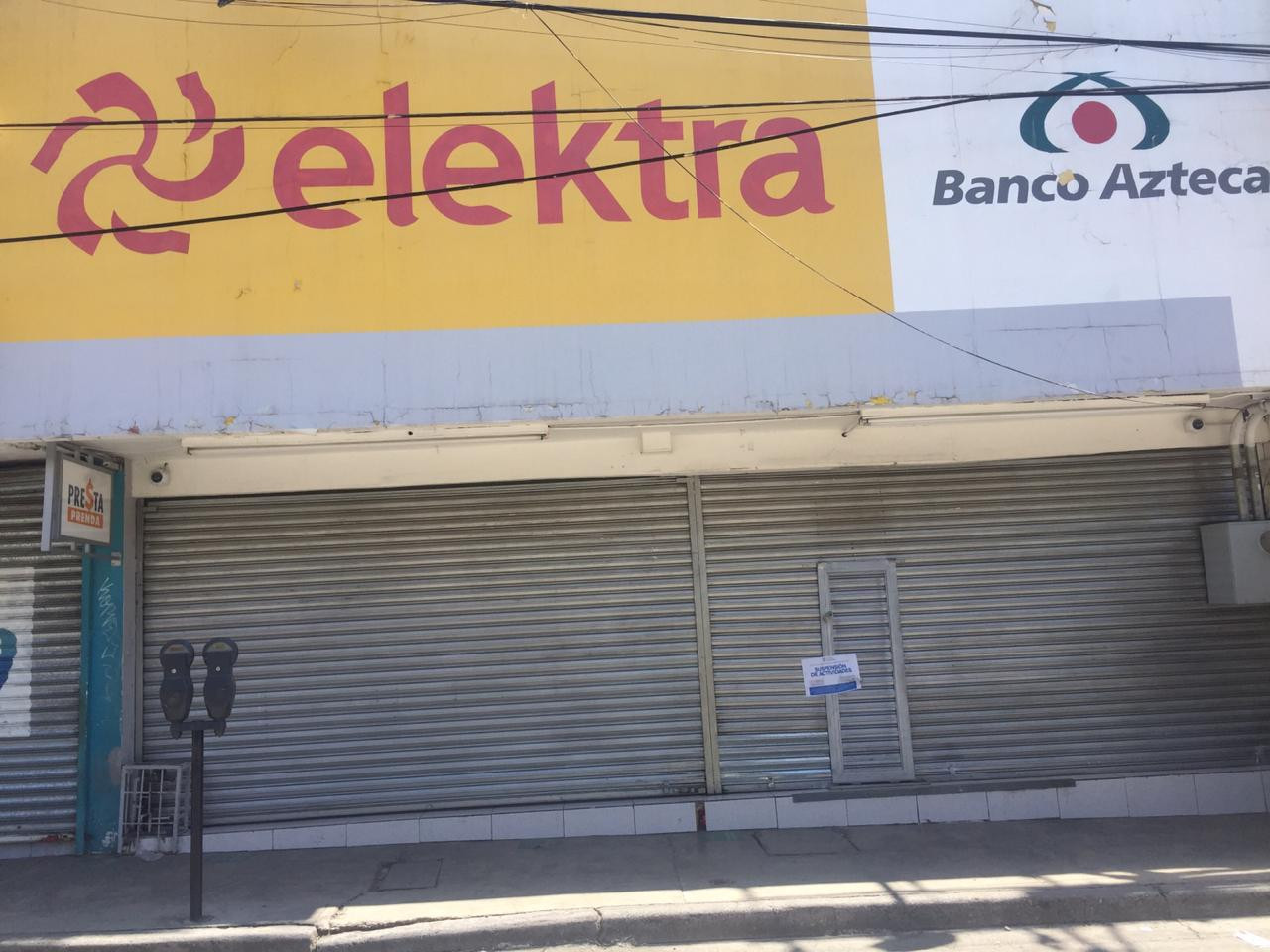 Suspenden actividades a Elektra por abrir en Fin de Semana