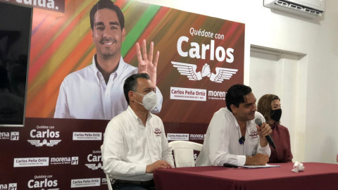 Presenta Carlos Peña tercer eje: Desarrollo Económico