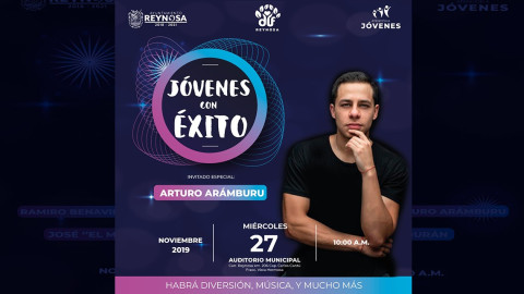 DIF Reynosa invita al evento "Jóvenes con Éxito"