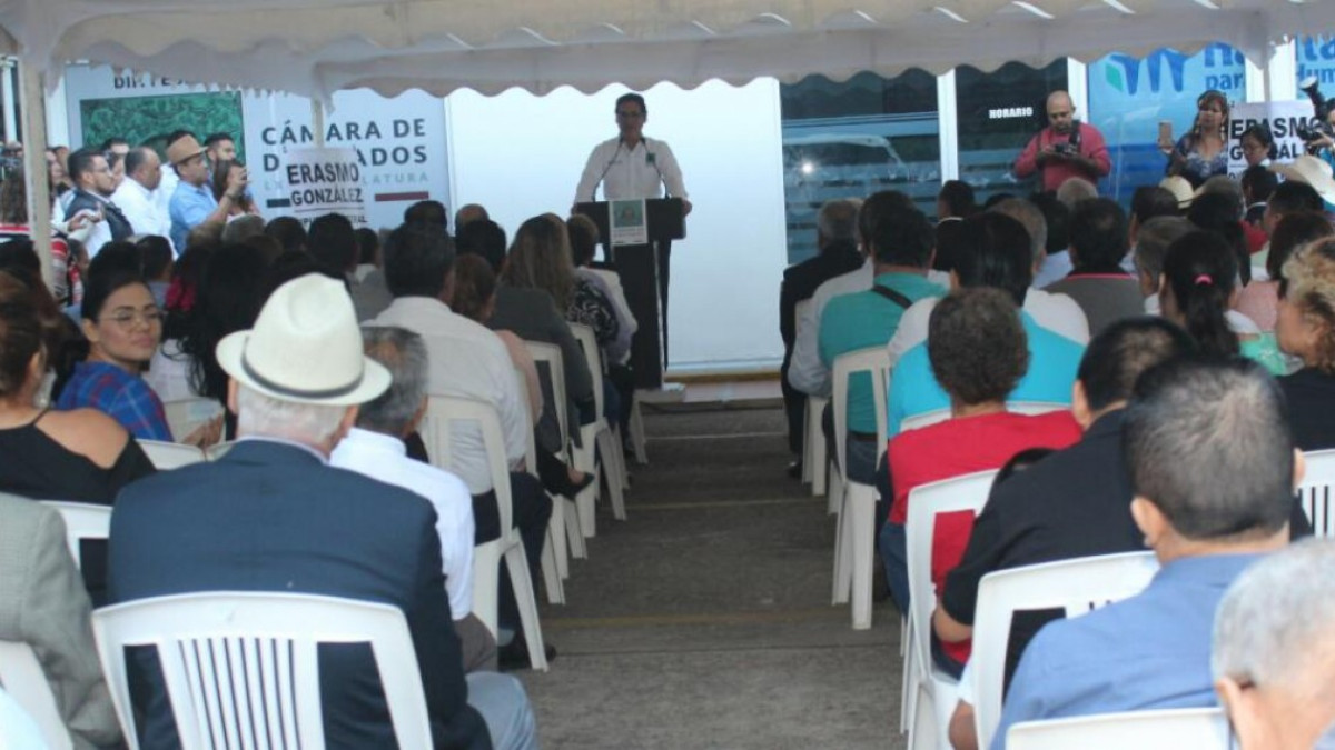 Inauguran oficialmente oficinas legislativas de enlace en Madero y Altamira del diputado Erasmo González Robledo