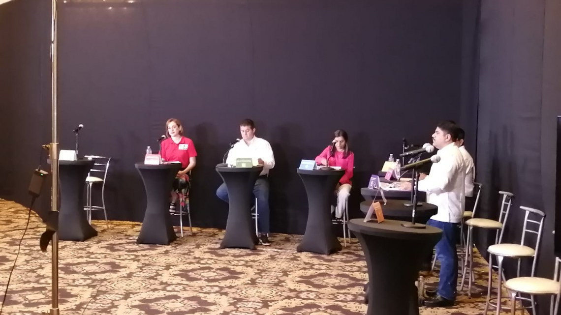 Solo 5 de 9 candidatos a la alcaldía de Matamoros asistieron a debatir