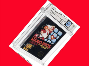 Venden cartucho de 'Super Mario Bros.' en 13.3 mdp