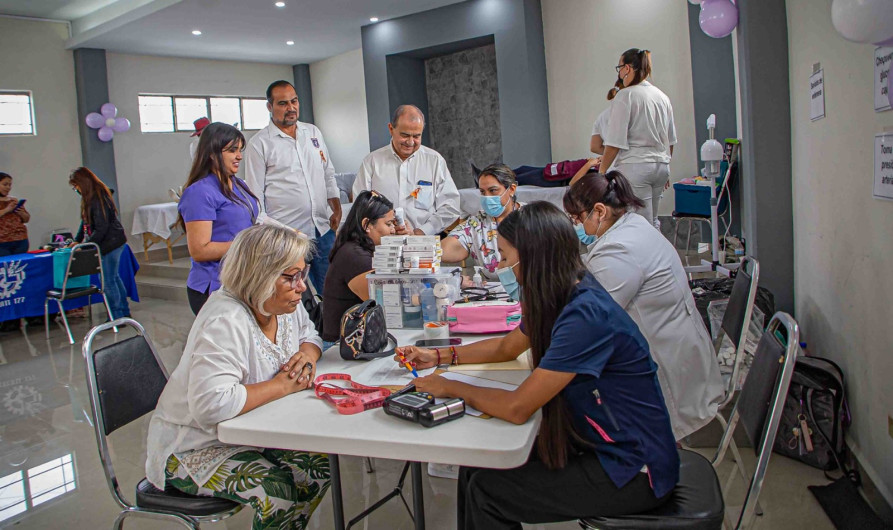 Prestan más de 300 atenciones en Feria de la Salud  de la Mujer organizada por el Gobierno de Matamoros