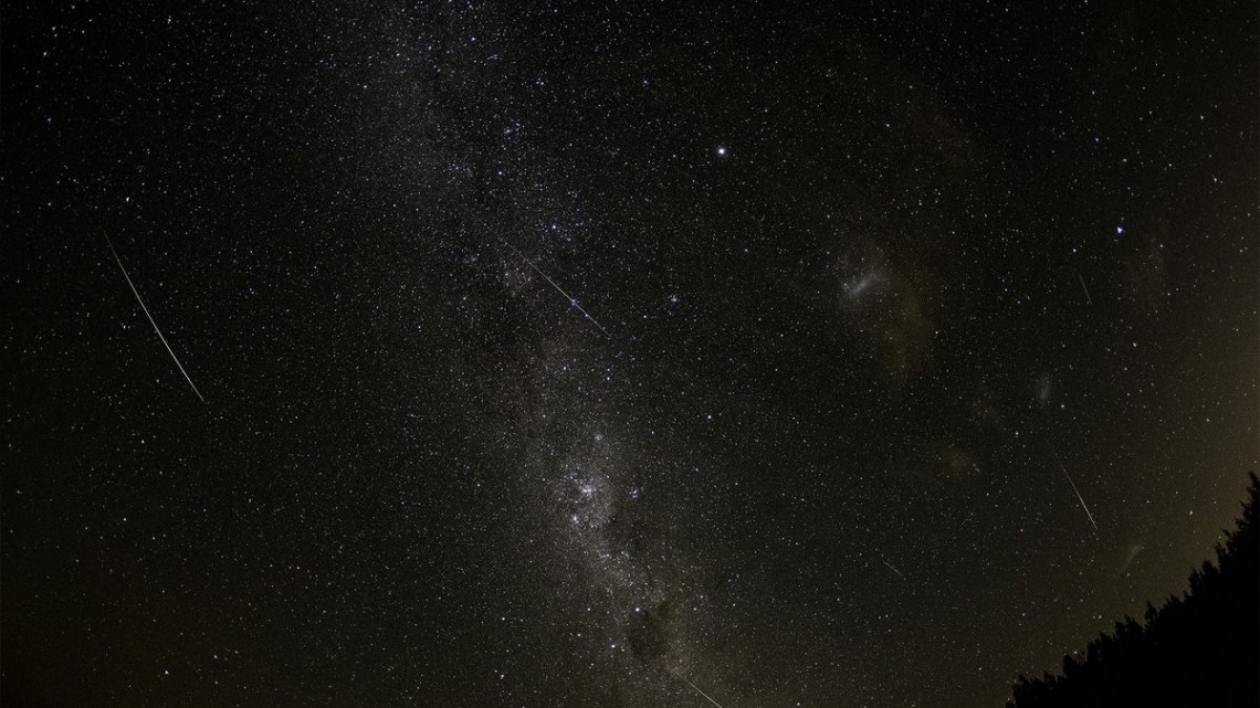 Así se ha vivió la lluvia de las Gemínidas