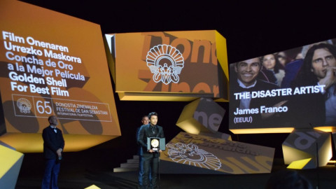 James Franco se lleva la 'Concha de Oro'