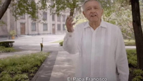 Ratifica TEPJF freno a spot de AMLO sobre el Papa Francisco