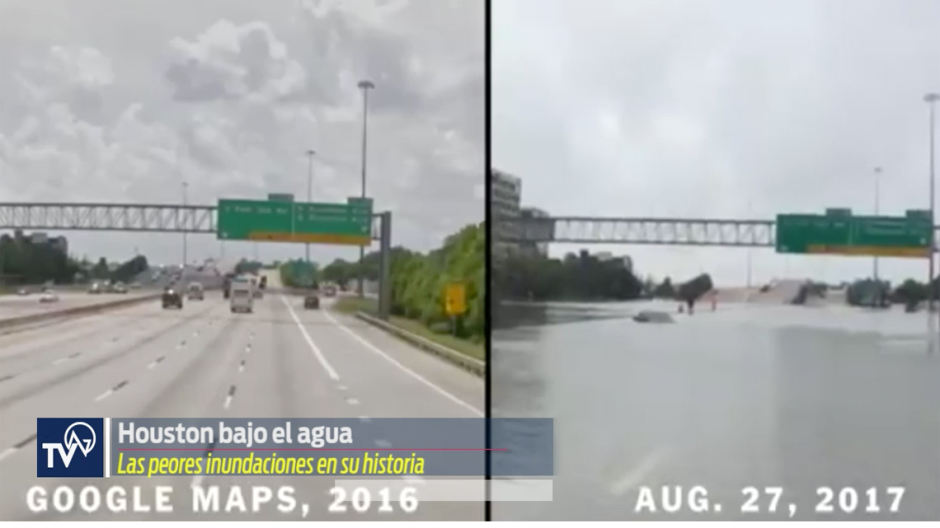 Houston bajo el agua