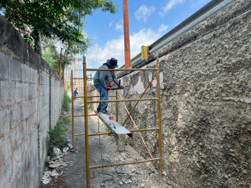 Continúa rehabilitación del puente vehicular elevado de la calle Emilio Portes Gil