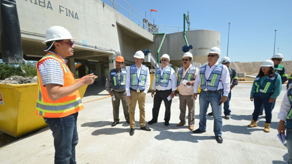 Supervisan regidores instalaciones  de la COMAPA de Reynosa