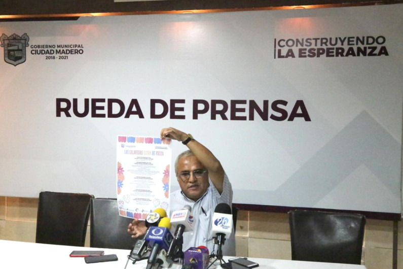 Gobierno de Madero anuncia programa para “Día de Muertos”