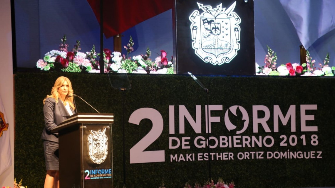 Rinde Maki Segundo Informe de Gobierno