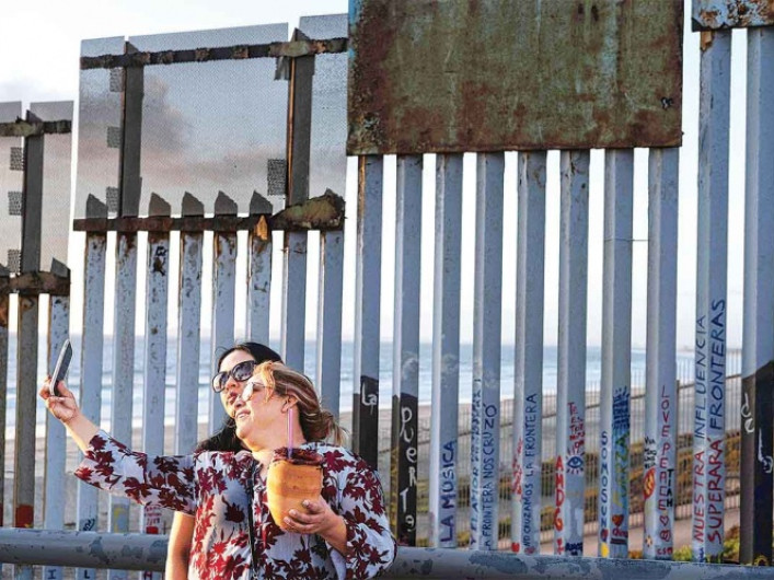 El muro fronterizo y sus 25 años de antigüedad