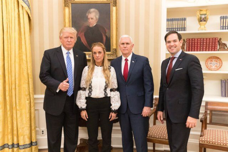 Exige Trump al gobierno de Maduro liberar al opositor venezolano, Leopoldo López