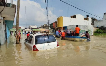 Se eleva a 27 el número de muertos en el sureste de México tras el paso de "Eta" y frentes fríos