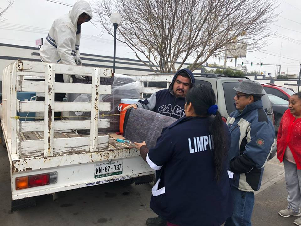 DIF Tamaulipas reparte alimentos y cobertores en instituciones