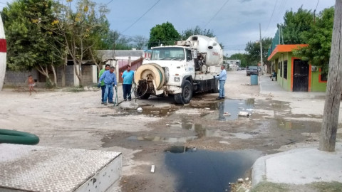 Normaliza COMAPA servicio de drenaje en colonias