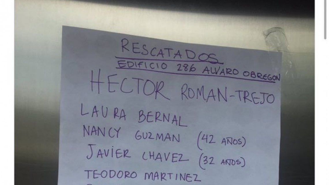 Nuevas tecnologías crean llamados de apoyo por sismo