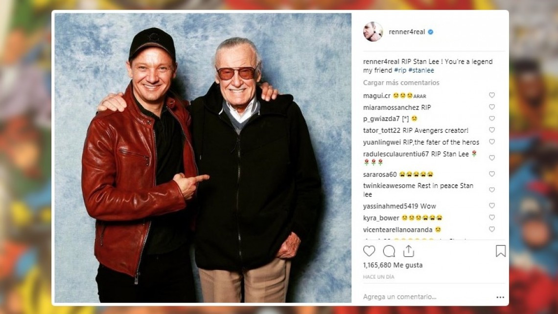 Famosos siguen recordando a Stan Lee