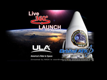 Realiza la NASA  la primera transmisión en vivo en formato de 360 grados 