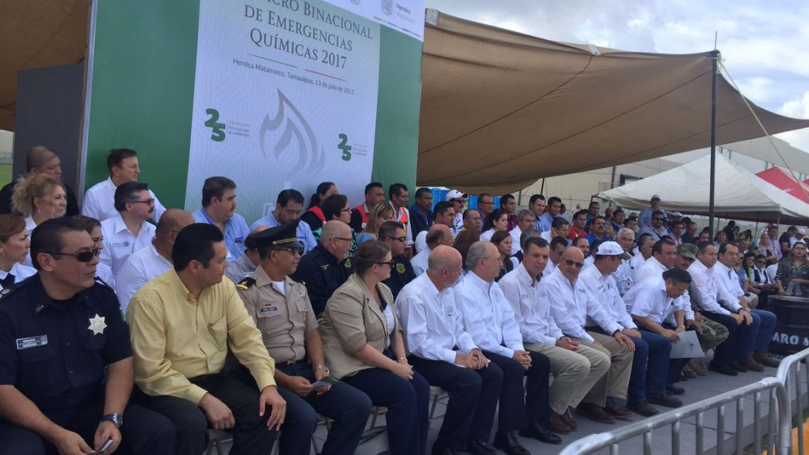 Celebran con éxito el simulacro binacional 2017 