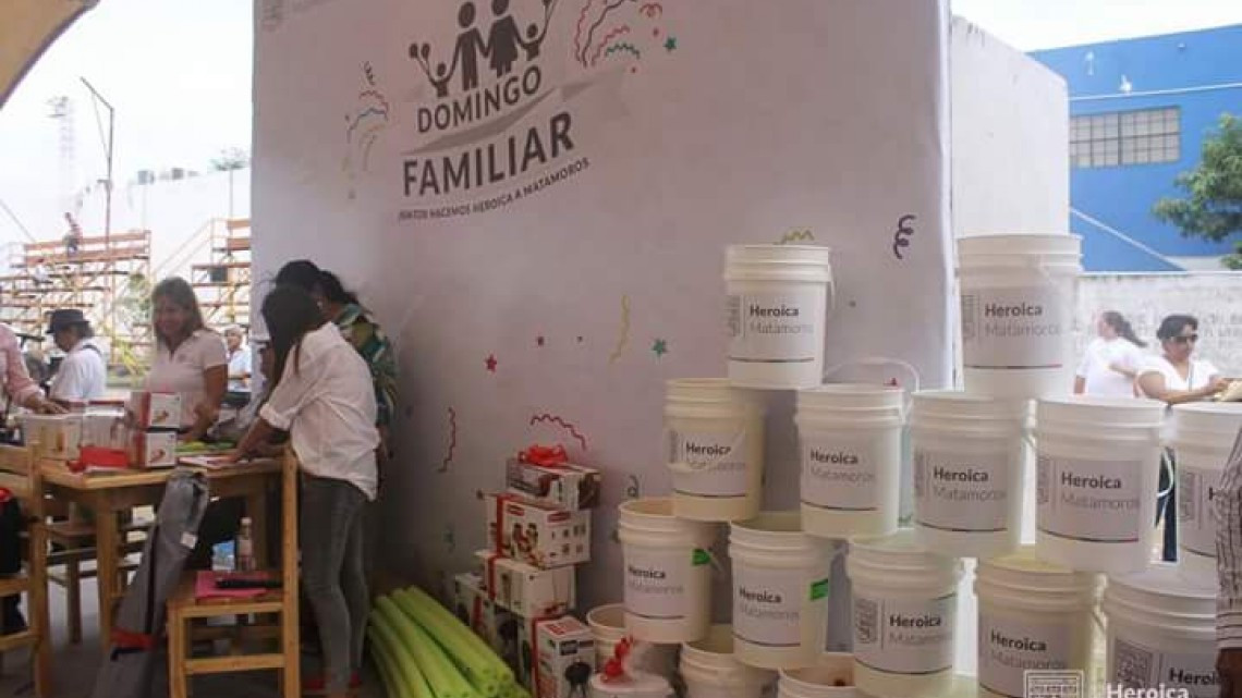 Llevan a cabo convivencia familiar en Matamoros