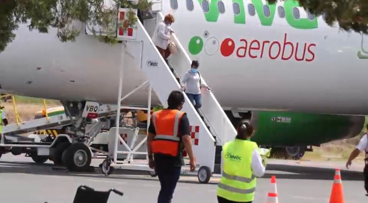 Se mantiene entre 80 y 100 por ciento de su capacidad vuelos del aeropuerto internacional Quetzalcóatl