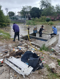 Frente frio No.13 deja intensas lluvias en Matamoros