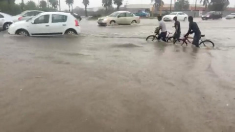 Azota intensa lluvia a Victoria 