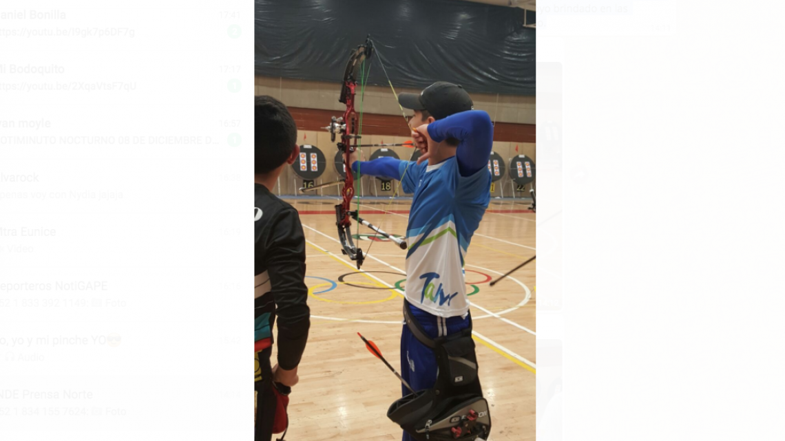 Cosechan medallas arqueros Tamaulipecos en el Nacional Bajo Techo