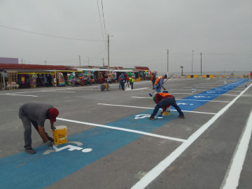 Rehabilitan instalaciones de Playa Bagdad para recepción de visitantes en Semana Santa