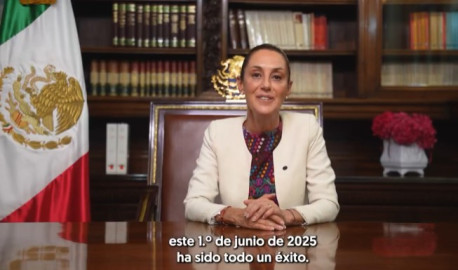 Cerca de 13 millones salieron a votar, Sheinbaum asegura elección fue todo un éxito