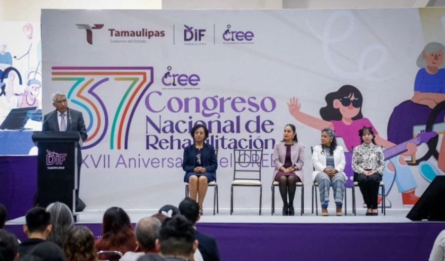 Con éxito se lleva a cabo el 37° Congreso Nacional de Rehabilitación del DIF Tamaulipas