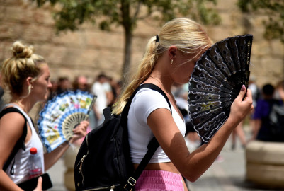 Ola de calor provoca temperaturas extremas en Europa