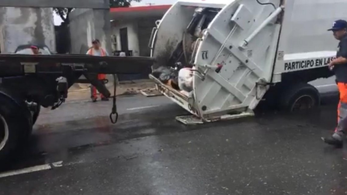 Tras lluvias, se abren nuevos socavones en Nuevo Laredo