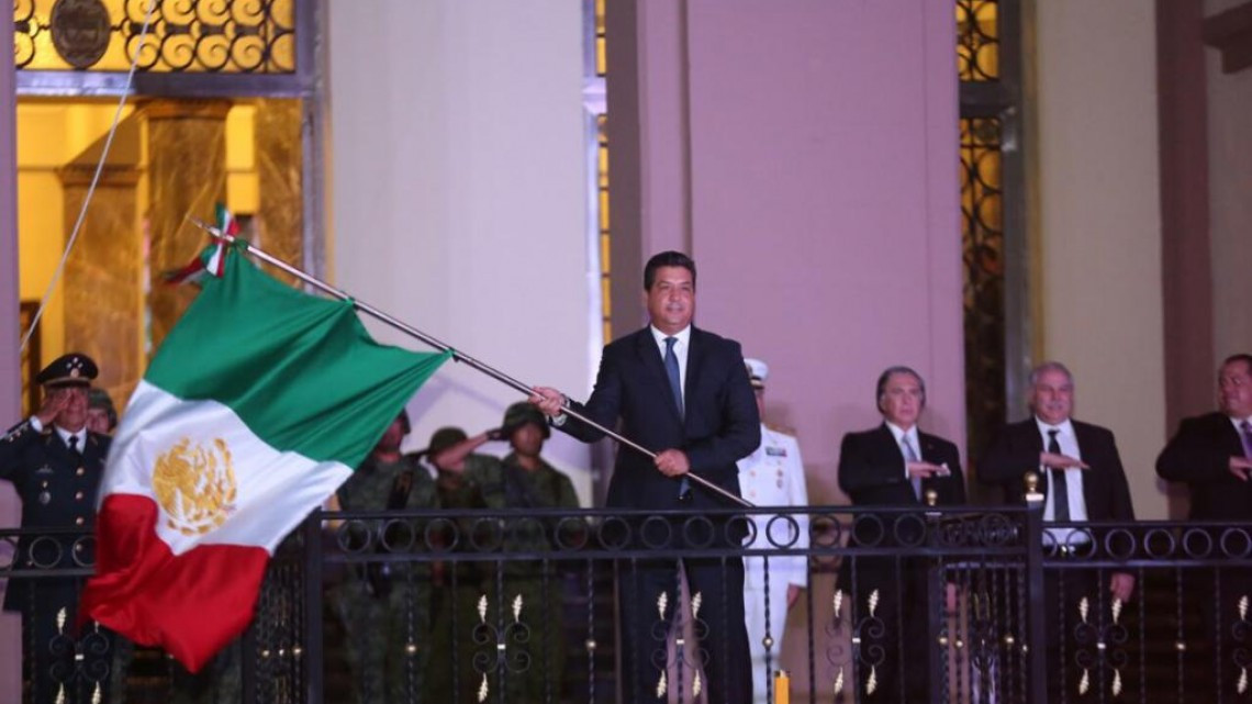 Conmemoran Gobernador y tamaulipecos el 208 aniversario de la Independencia