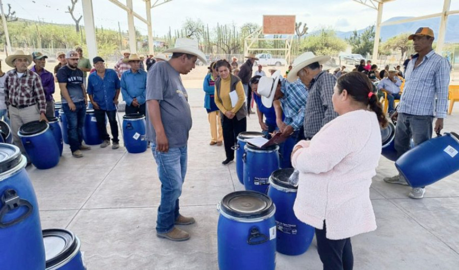 Fortalece Secretaría de Recursos Hidráulicos acceso a agua segura y de calidad en zonas rurales de Bustamante