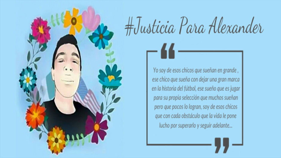 Inicia proceso judicial para el caso de Alexander 