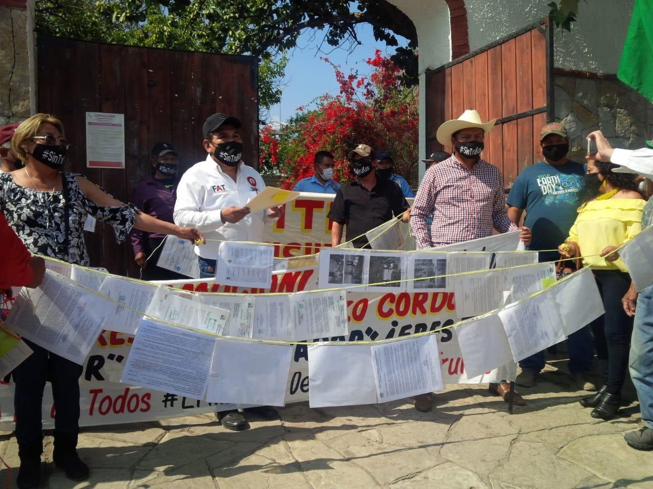 Clausuran de manera simbólica INE Tamaulipas 