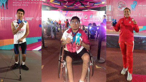 Logran paratletas tamaulipecos ocho medallas en competencia internacional