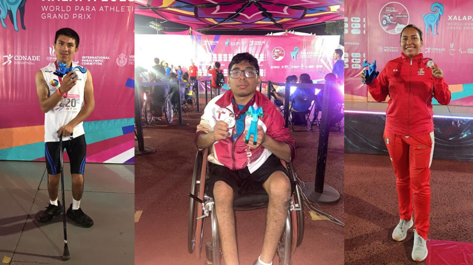 Logran paratletas tamaulipecos ocho medallas en competencia internacional