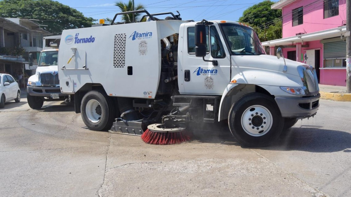 Embellece Gobierno de Altamira imagen urbana del municipio