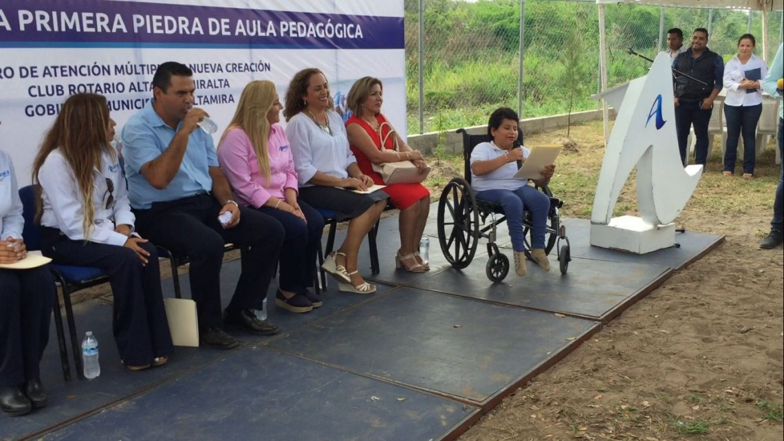 Beneficia ampliación de escuela especial en Altamira
