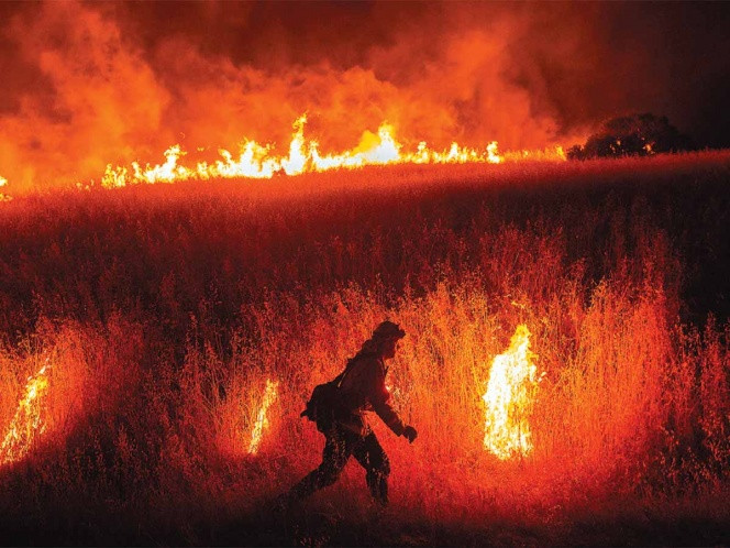 Fuego continúa en California, ya hay 40% de contención